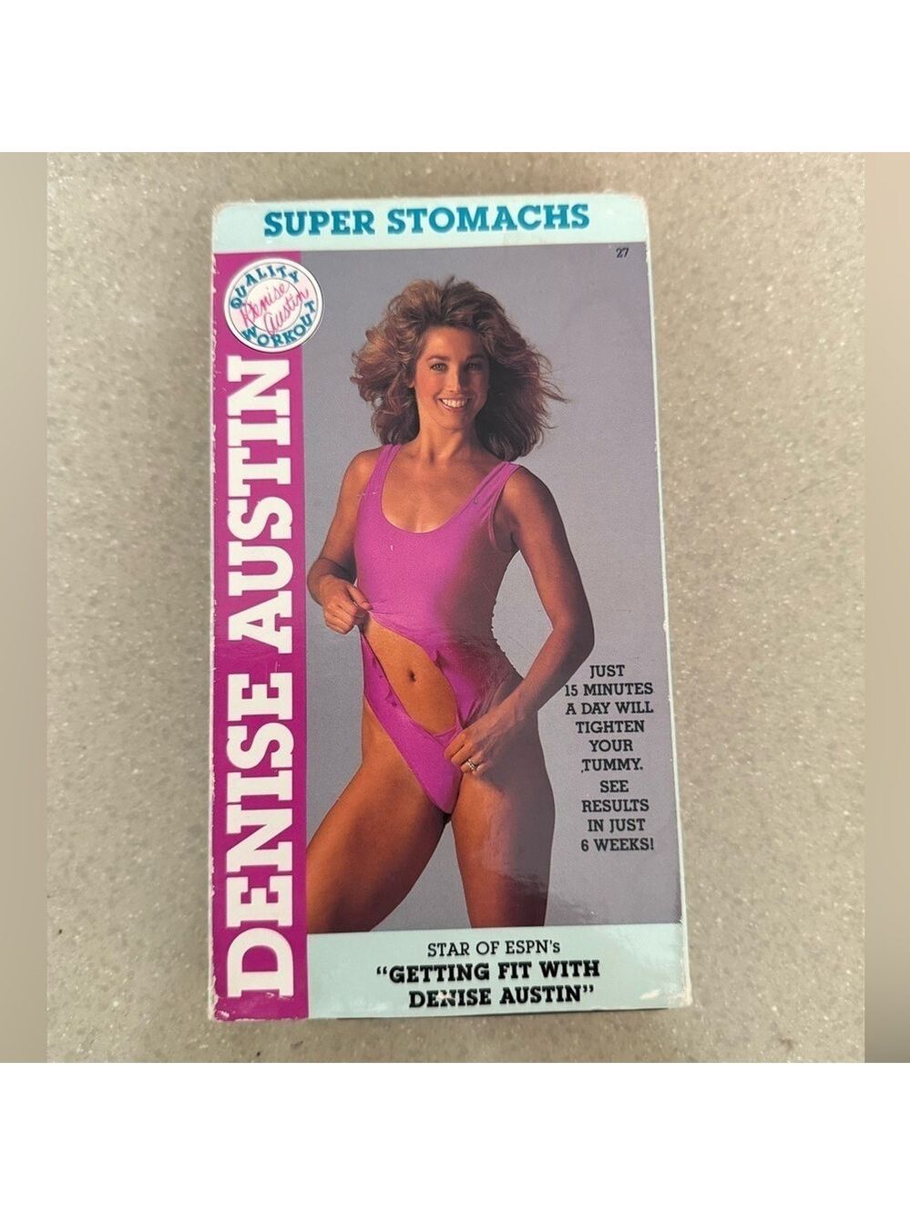 Denise Austin Super Stomachs VHS